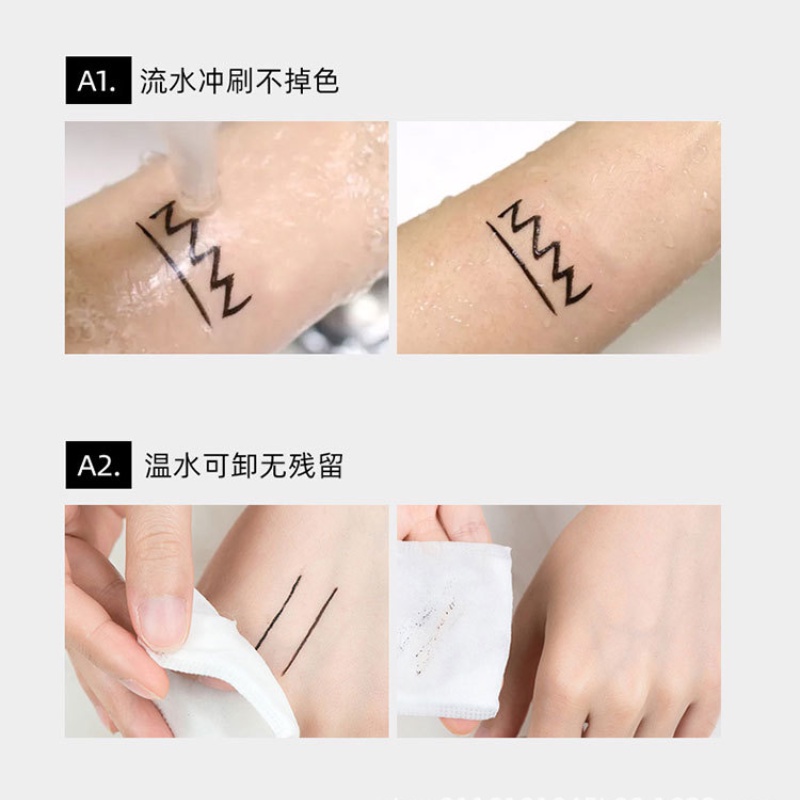 [Hàng mới về] Bút kẻ mắt dạng lỏng chống nước chống mồ hôi màu sắc thời trang tiện dụng