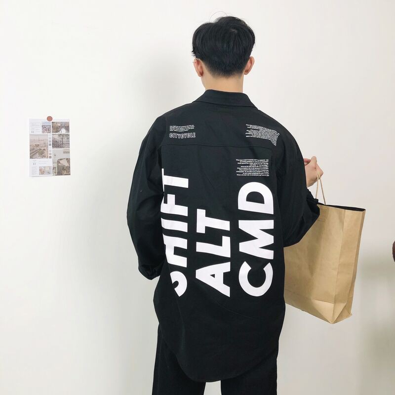 Áo sơ mi nam nữ CMD City Cycle - Áo sơ mi nam dài tay Unisex hàng cao cấp Local Brand