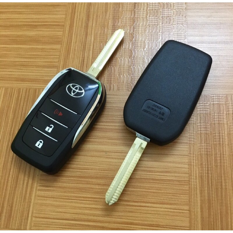 Vỏ độ gập TOYOTA ( 3 nút ) cao cấp các dòng xe đời 2015 - 2020 xe Camry , Vios , Yaris , Corolla , Fortuner , Innova