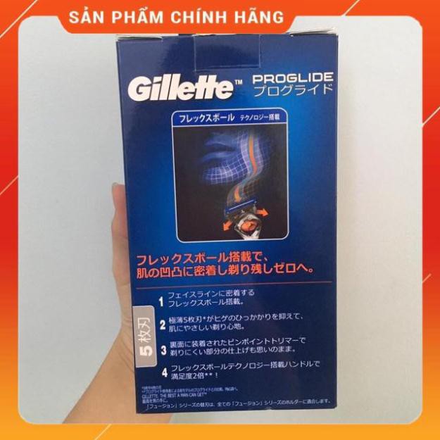 Hàng auth Dao cạo râu Gillette 5 lưỡi 1+6 lưỡi