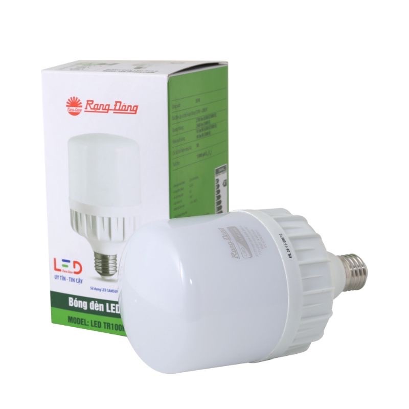 Bóng đèn led búp Bulb Rạng Đông 20w 30w 40W trụ đui E27 bảo hành chính hãng
