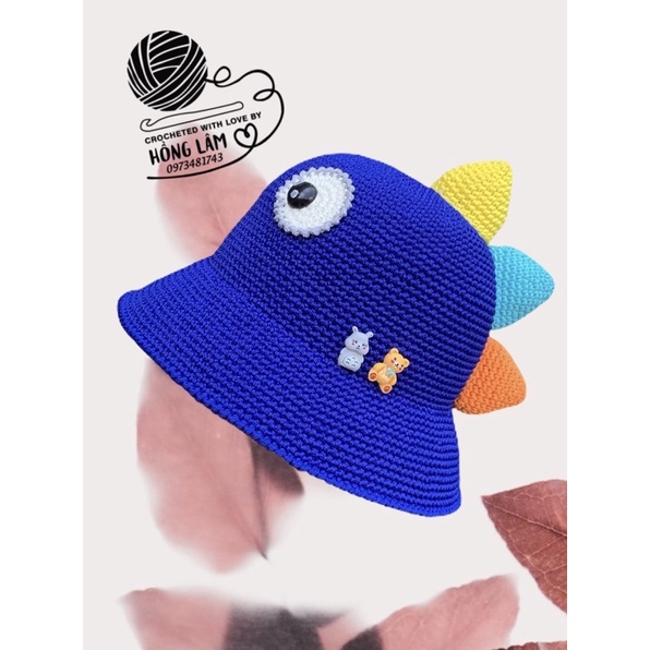 Set Sợi Móc Mũ Khủng Long