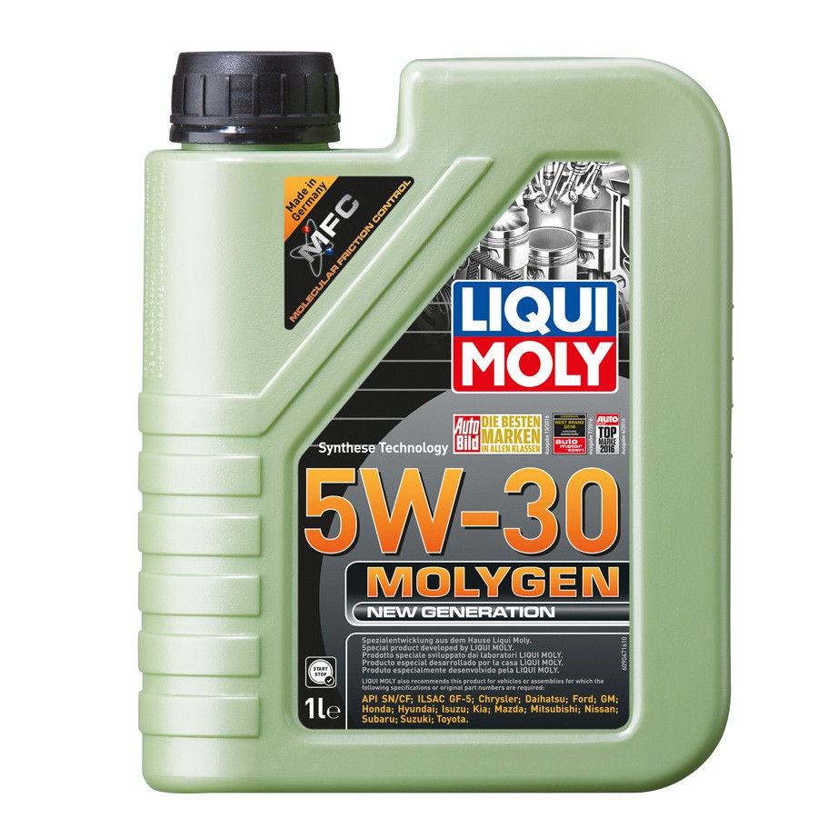 Dầu nhớt thế hệ mới chuẩn SN/CF Liqui Moly Molygen New Generation 5W-30 9047 1lit