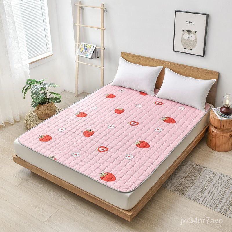 Bốn Mùa Có Thể Giặt Nệm Tatami Chống Trượt Bảo Vệ Đệm Pad Pad Đơn Nệm Đôi Ký Túc Xá Sinh Viên