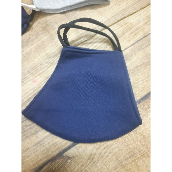 Khẩu trang màu vải thun cotton 3 lớp mỏng Gia Phú