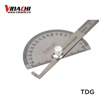 THƯỚC ĐO GÓC 180 ĐỘ STAINLESS ( 1 CÁI )