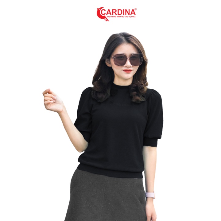 Áo Nỉ Nhung Nữ 𝐂𝐀𝐑𝐃𝐈𝐍𝐀 Vai Bồng Tay Lỡ Nhẹ Nhàng, Nữ Tính AFN | BigBuy360 - bigbuy360.vn