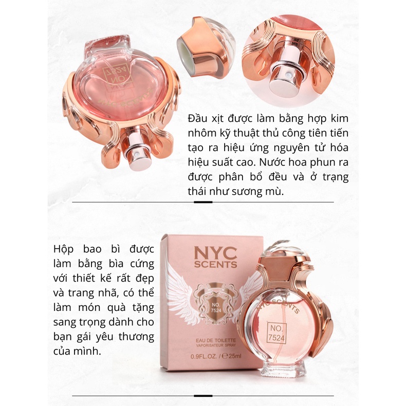 Nước hoa nữ thơm lâu chính hãng Queen cực sang trọng 25ml - Diki