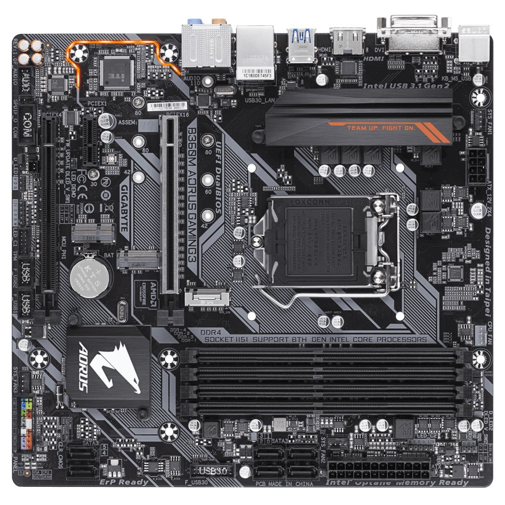 Mainboard Gigabyte B360M Aorus Gaming 3-Bảo Hành 36 tháng