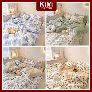 [FREESHIP🎁] Ga Giường Kèm 2 Vỏ Gối Chất Liệu Cotton Cao Cấp Mát Mịn Miễn Phí Bo Chun m4, m6, m8 - CHƯA GỒM CHĂN