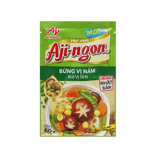 Hạt nêm nấm hương, hạt sen Aji-ngon gói 60g