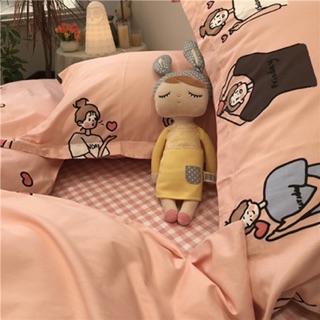 Bộ chăn ga gối cotton 100%