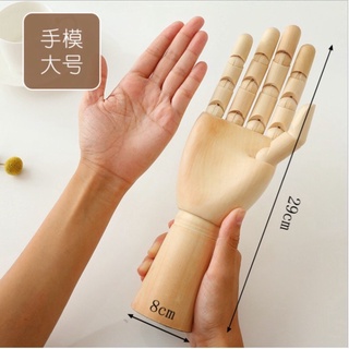 Mô hình bàn tay gỗ