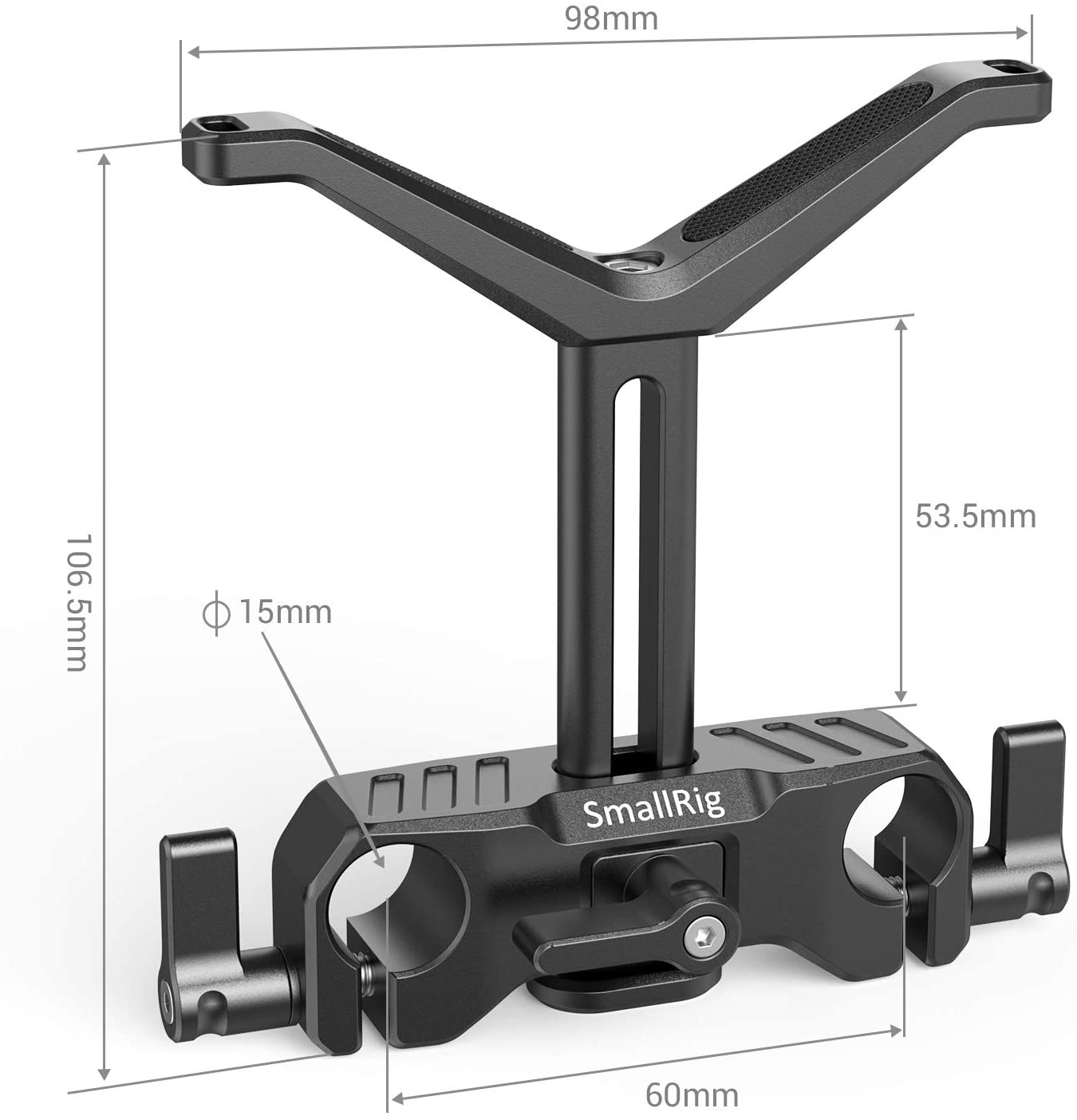 SMALLRIG 15mm LWS Universal Lens Support BSL2681