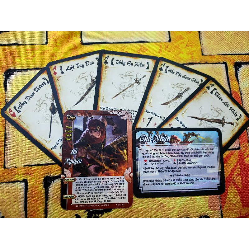 Tam Quốc Sát - Quốc Chiến - pack mở rộng DIY 14 - Uy - cho boardgame Tam Quốc Sát Quốc Chiến