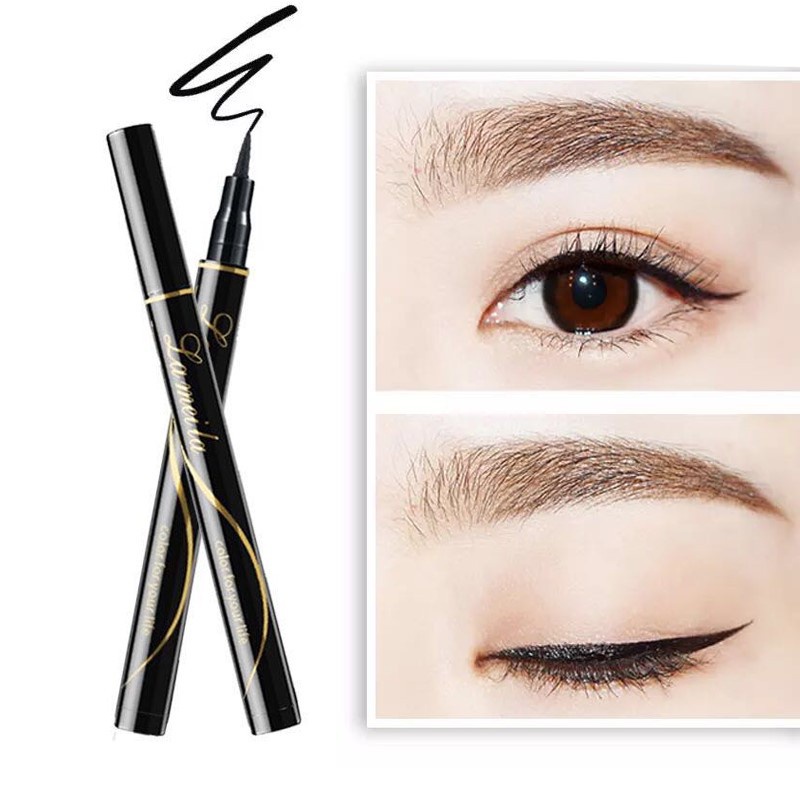 Bút kẻ mắt Lameila Eyeliner siêu sắc mảnh không trôi màu hàng nội địa Trung