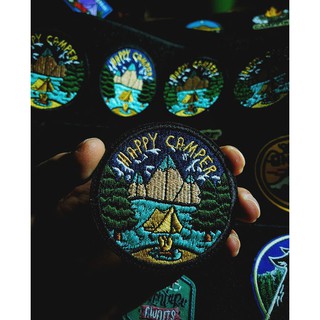 Patch dán outdoor HAPPY CAMPER