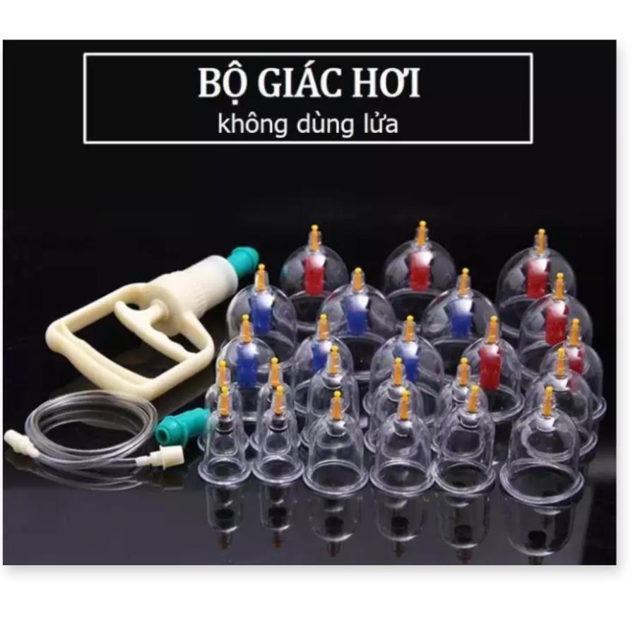 ⭐ Giá rẻ hủy diệt ⭐  Bộ giác hơi 24 phụ kiện loại chân không, không dùng lửa ⭐ Freeship ⭐ Bảo hành 1 đổi 1 ..