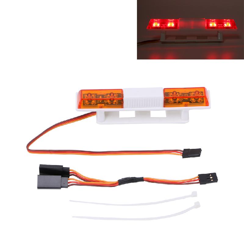 Bộ Đèn LED Cho Xe Cảnh Sát Điều Khiển Từ Xa 1 / 10 1 / 8 4WD Axial SCX10