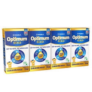 Lốc 4 hộp sữa bột pha sẵn Optimum110ml