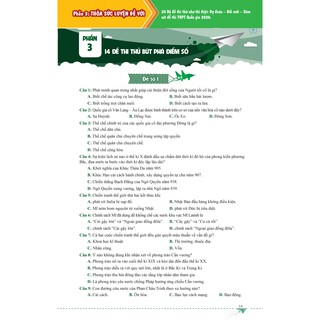 Mega 2020 - Siêu Tốc Luyện Đề THPT Quốc Gia 2020 Lịch Sử