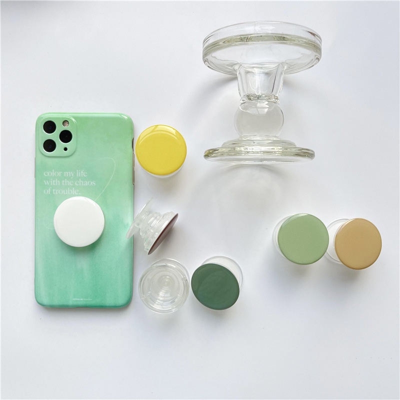 Giá đỡ điện thoại Popsocket TRÒN TRƠN IN BÓNG