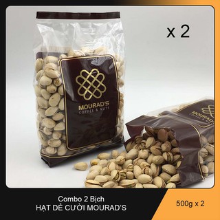 [Mã GROSALE2703 giảm 8% đơn 250K] Giá sỉ combo 2 bịch 500Gr Hạt Dẻ Cười Mourad's Của Úc.