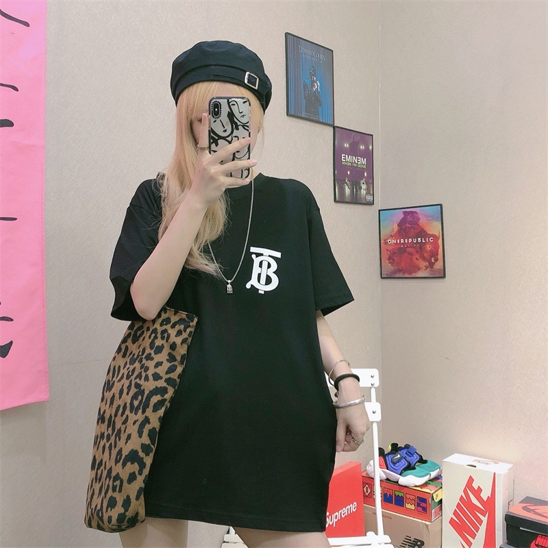 Áo Thun Tay Ngắn Cổ Tròn In Họa Tiết Cổ Điển Thời Trang Xuân Hè