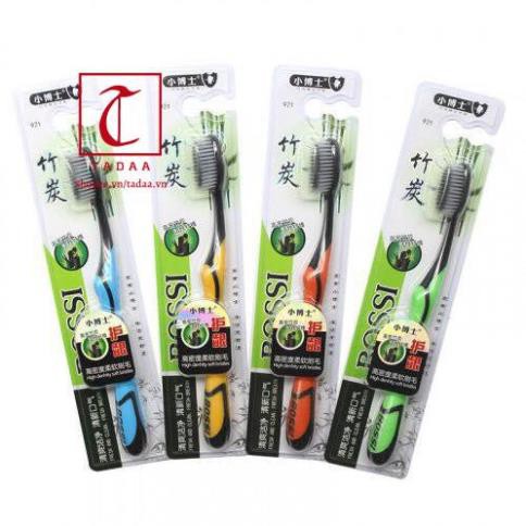 Bàn Chải Đánh Răng Than Tre Hoạt Tính Hàn Quốc BOSSI NO921 (không chọn mầu)