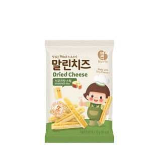 Bim bim phô mai Malrin Dried Cheese Stick Smoked Mini 10g (HSD: 08/02/2022)