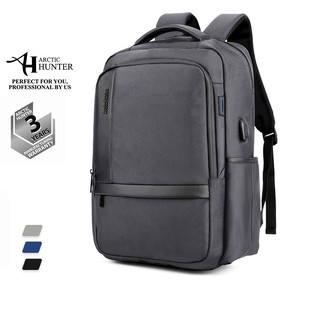 Balo laptop Arctic Hunter chống thấm nước, có cổng sạc USB B00120