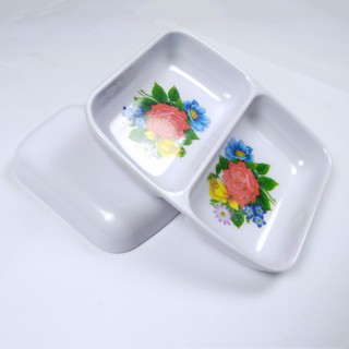 Combo 10 đĩa chấm 2 ngăn