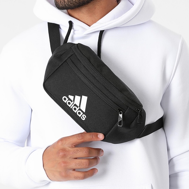 [100% CHÍNH HÃNG] Túi bao tử Adidas đen - H30343 | BigBuy360 - bigbuy360.vn