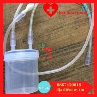 Cốc hút dịch + dây cho máy xông hút các loại