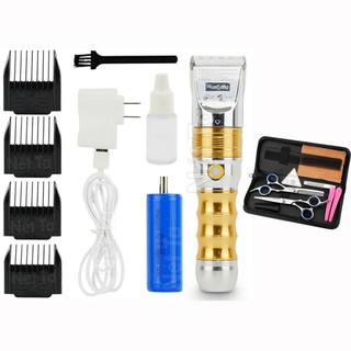 Tăng đơ hớt tóc tiệm b60 pin 5000mah cực trâu tặng bộ kéo chuyên nghiệp