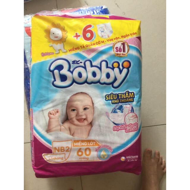 Tấm lót sơ sinh bobby newborn 2-60