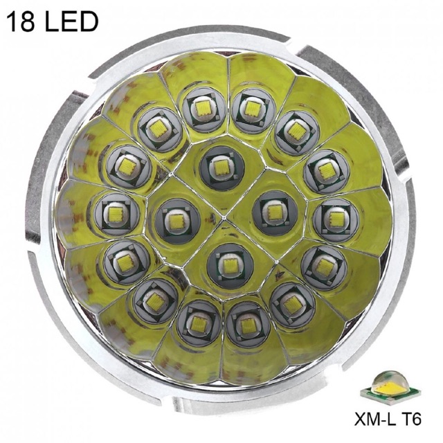 Đèn Pin LED siêu sáng 18 LED XML T6 Sofirn SF34 Bản Đặc Biệt