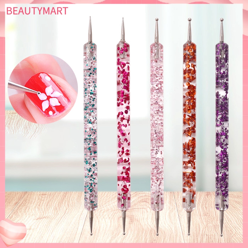 Set 5 Bút Hai Đầu Dùng Trang Trí Móng Tay Nghệ Thuật