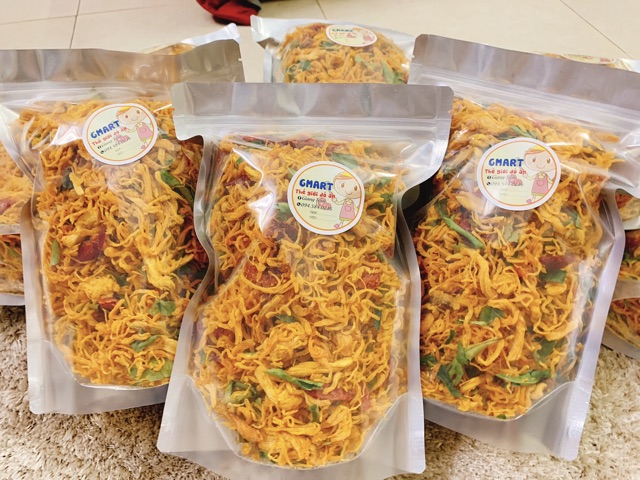 Khô gà lá chanh thơm ngon nhà làm combo 1kg | BigBuy360 - bigbuy360.vn