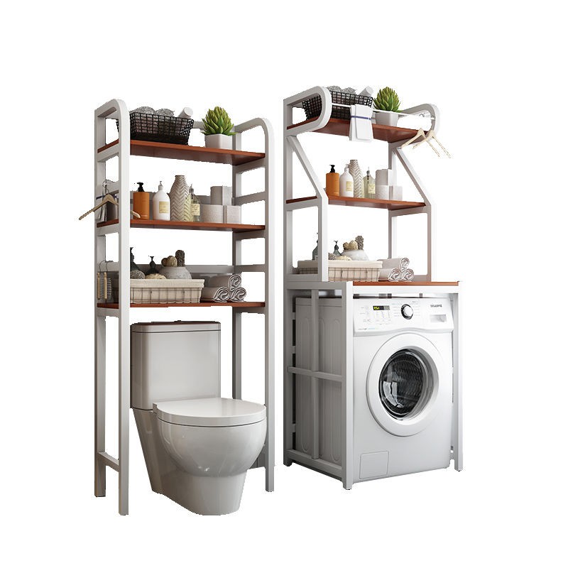 Giá đựng máy giặt thùng phuy phòng tắm sàn lật mở trên để đồ trong nhà vệ sinh Kệ phía bồn cầu < | BigBuy360 - bigbuy360.vn