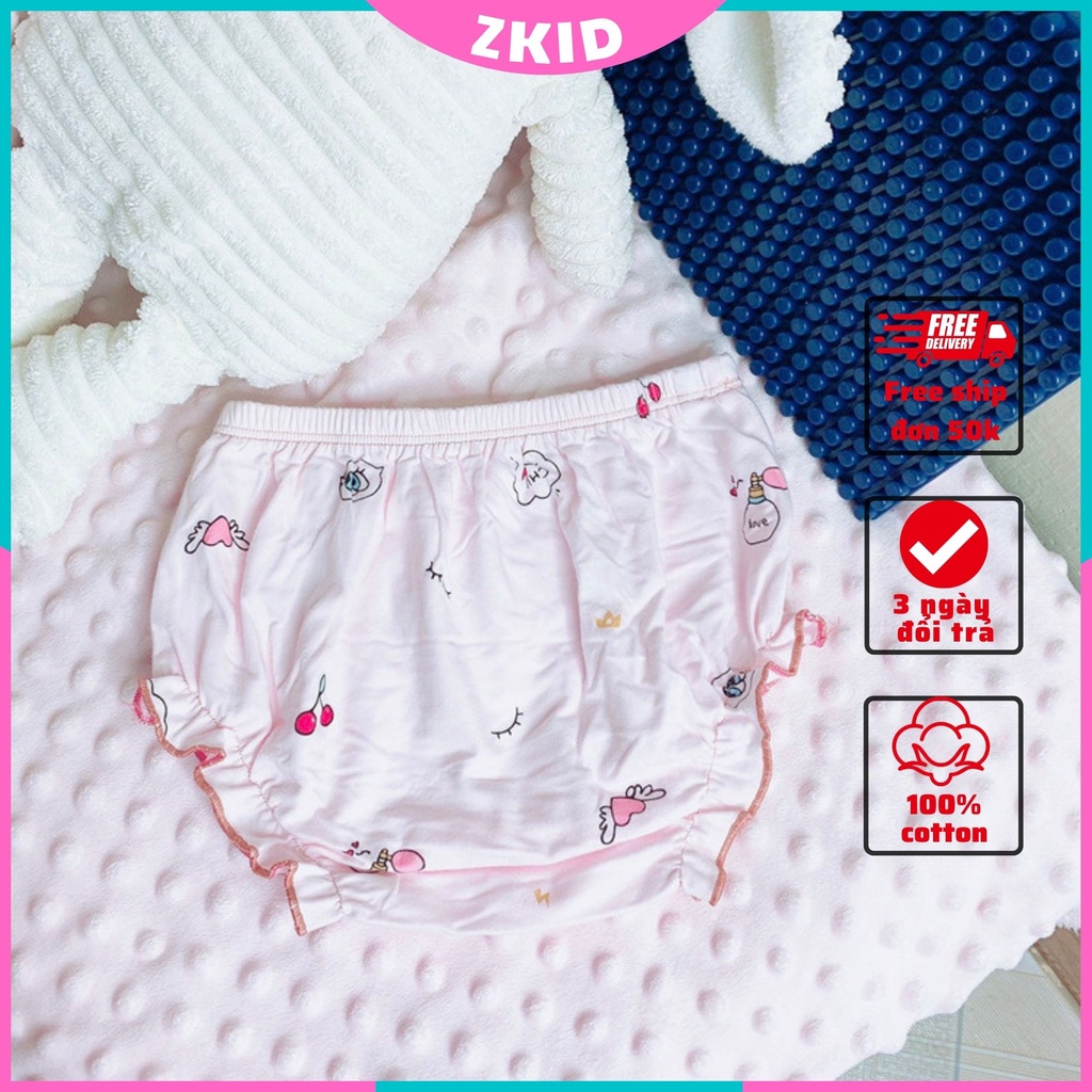 Quần lẻ sơ sinh. Quần chip bí ngô chất cotton cho bé 4-12kg