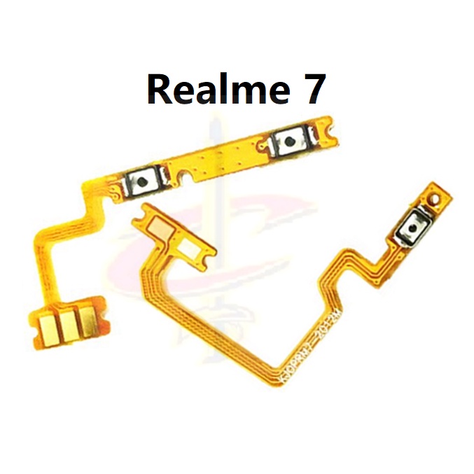 Cáp Dây Nút Nguồn âm lượng Cho Điện Thoại Oppo realme 7i 7 Pro