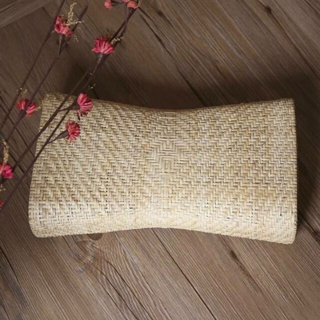 Gối may tre đan tự nhiên