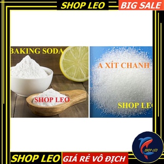 NGUYÊN LIỆU CHẾ CO2 - COMBO NGUYÊN LIỆU CO2 - BAKING SODA + AXIT CHANH