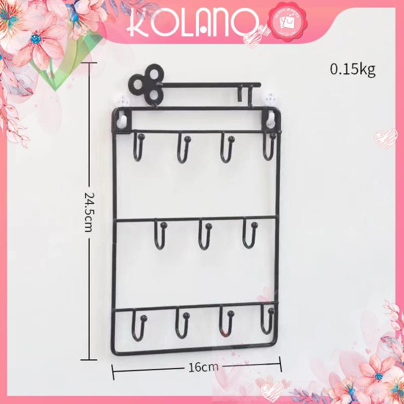 Giá Treo Đồ KOLANO Giá Để Đồ Trang Sức, Treo Chìa Khóa, Treo Khẩu Trang Đa Năng Tiện Dụng HG-001285