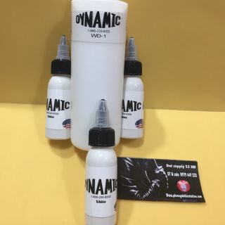 Mực xăm Dynamic màu Trắng 30ml / 1oz