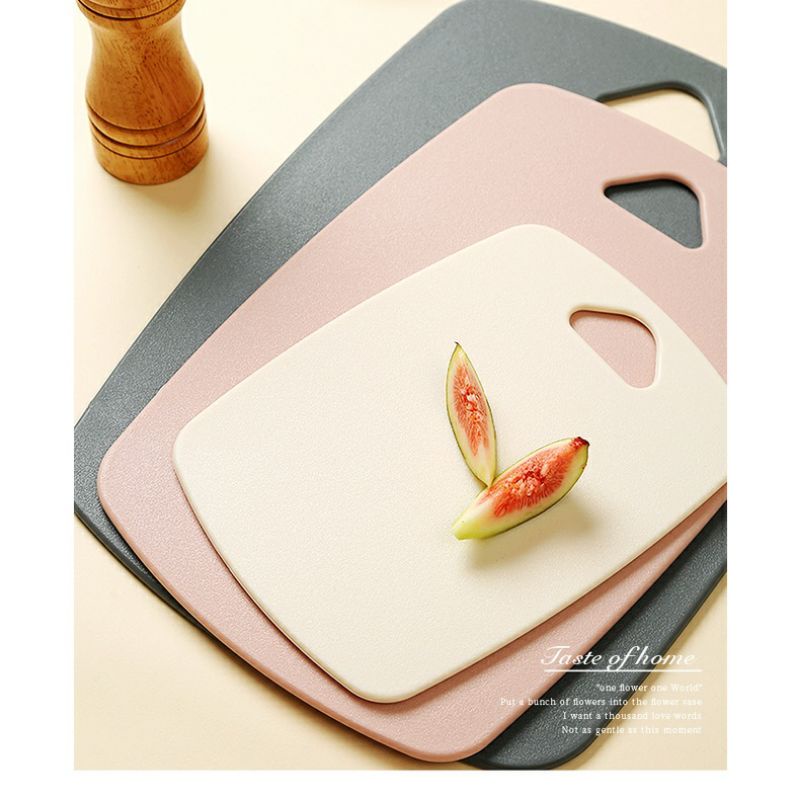 Set 3 thớt nhựa kháng khuẩn - màu ngẫu nhiên