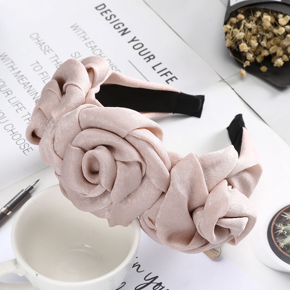 Cài Tóc Phối Hình Hoa Hồng Xinh Xắn Dành Cho Nữ