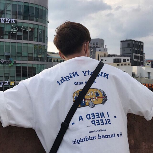 Áo thun [ % Hình Thật ] tay lỡ I NEED mẫu cặp mới