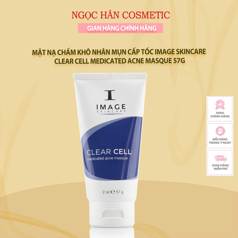 Mặt nạ chấm khô nhân mụn cấp tốc Image Skincare Clear Cell Medicated Acne Masque 57g